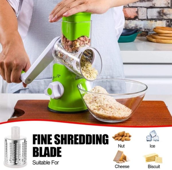 3-in-1 Vegetable Cutter Machine(RENDOM COLOR)