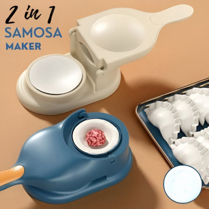 2 In 1 Dumpling Maker Or Samosa Maker  (random Color)