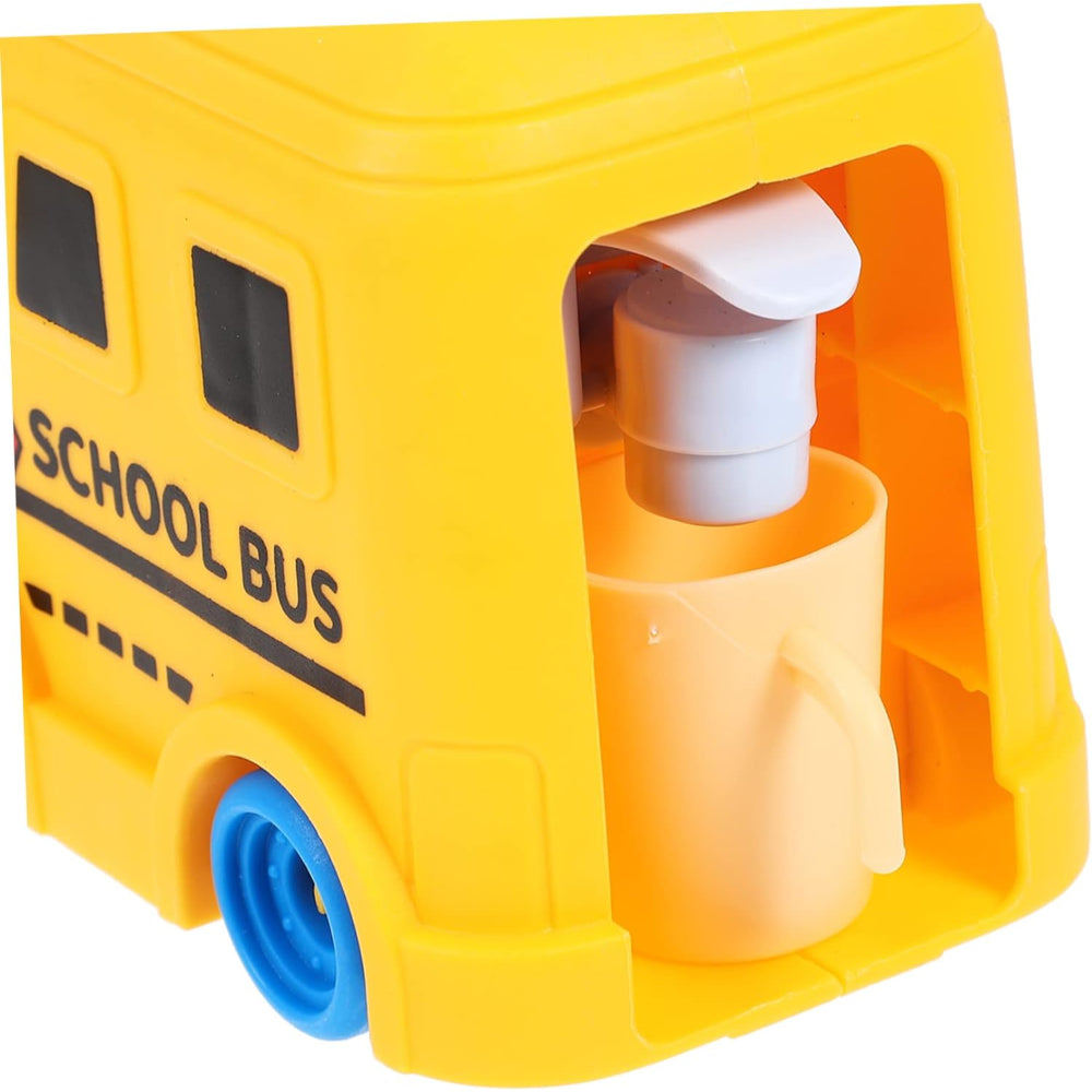 Mini School Bus Water Dispenser Toy for Kids