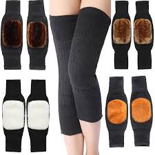 (1pair ) Knee Warmer Woolen Knee Cap For...