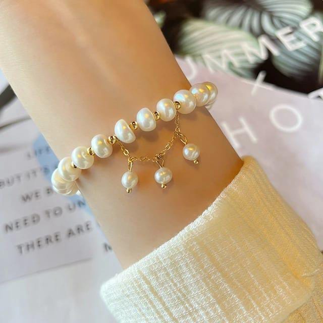 Pearl Beaded Bracelet