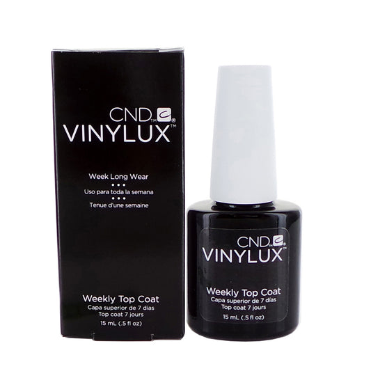 Pack CND Vinylux Weekly Top Coat – Long-Lasting Beauty, USA Made